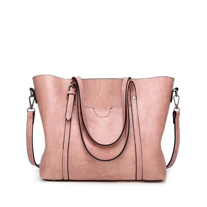 Harper Cognac Tote - Imagen 14