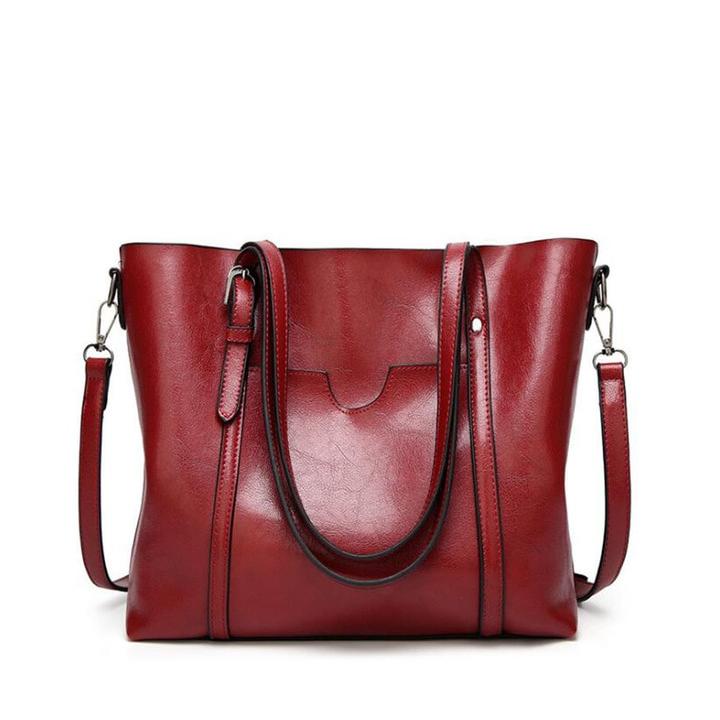 Harper Cognac Tote - Imagen 10