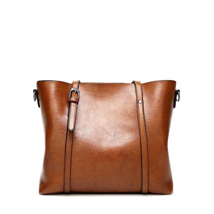 Harper Cognac Tote - Imagen 3