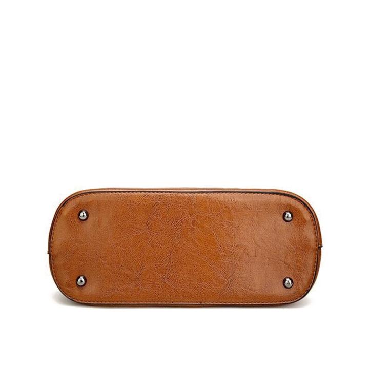 Harper Cognac Tote - Imagen 6