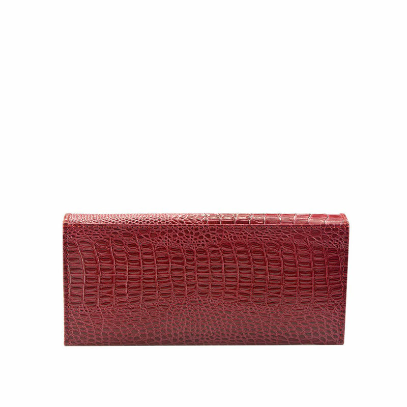 Ruby Croc Wallet - Imagen 3
