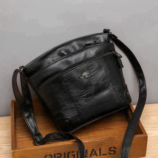 Nora Patchwork Crossbody Bag - Imagen 8