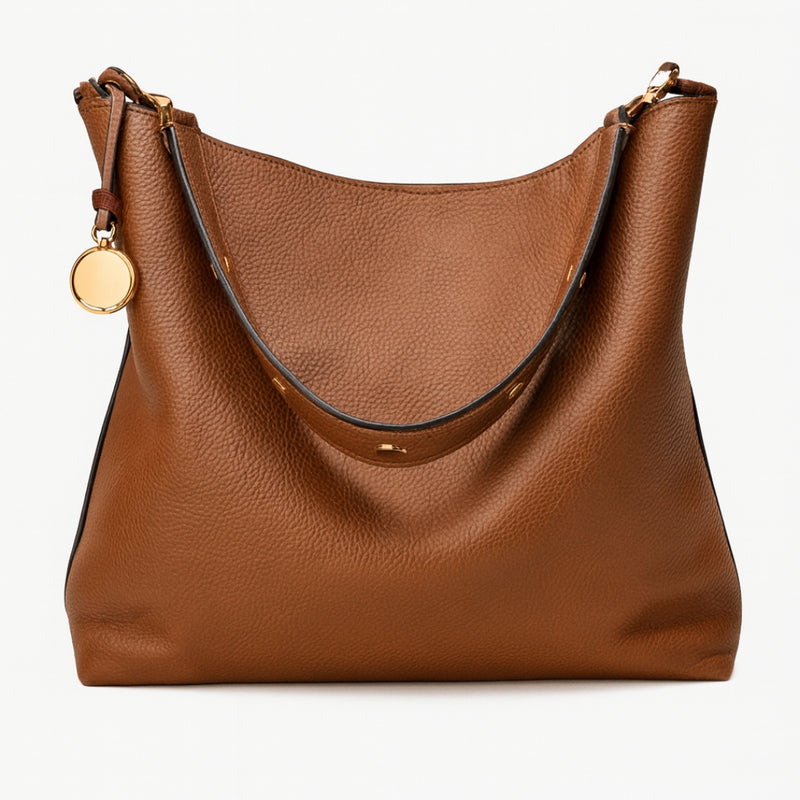 Amber Leather Bag - Imagen 1