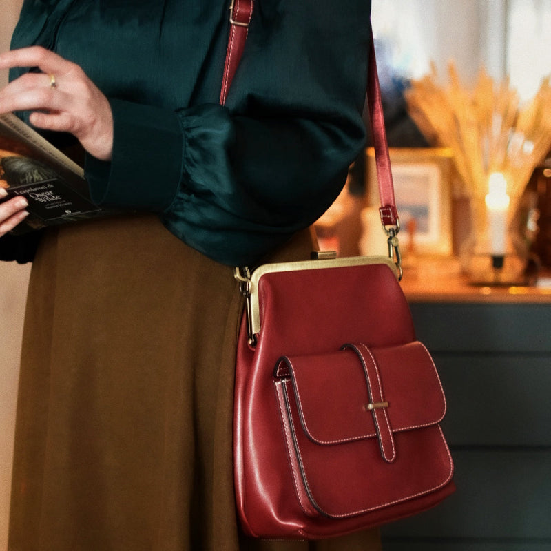Rhea Frame-Top Backpack - Imagen 34