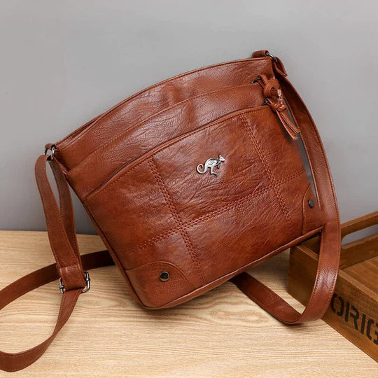 Nora Patchwork Crossbody Bag - Imagen 3