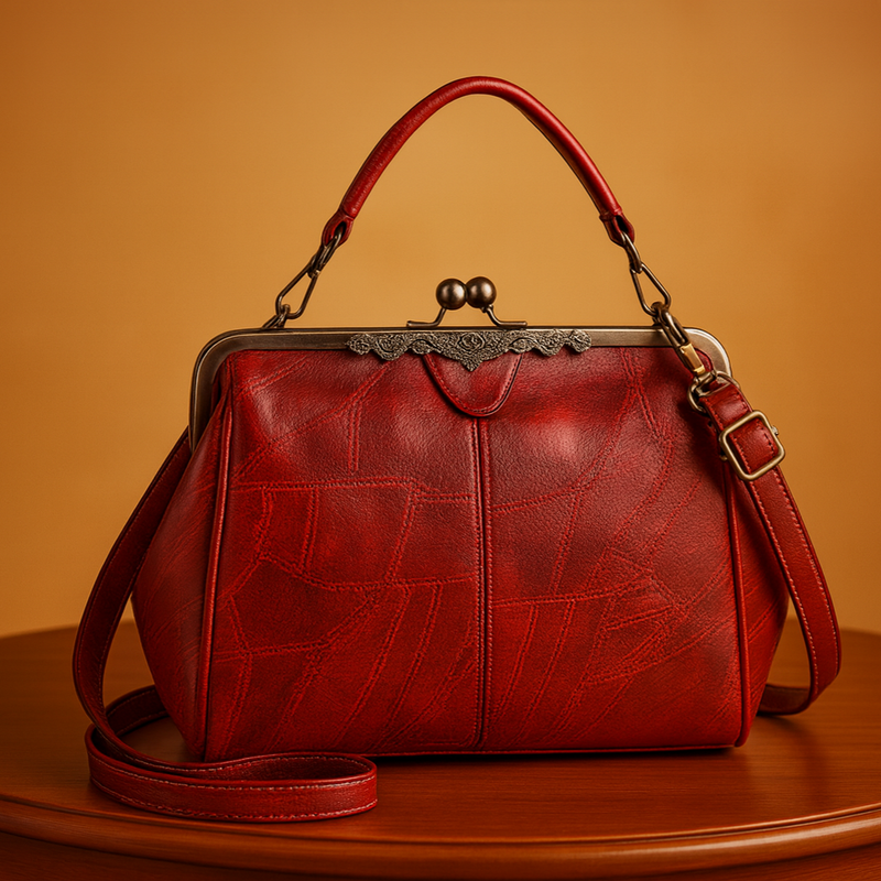 Amelia Frame Top Handle Bag - Imagen 1