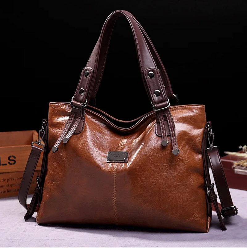 Olivia Rivet Top-Handle Tote - Imagen 2