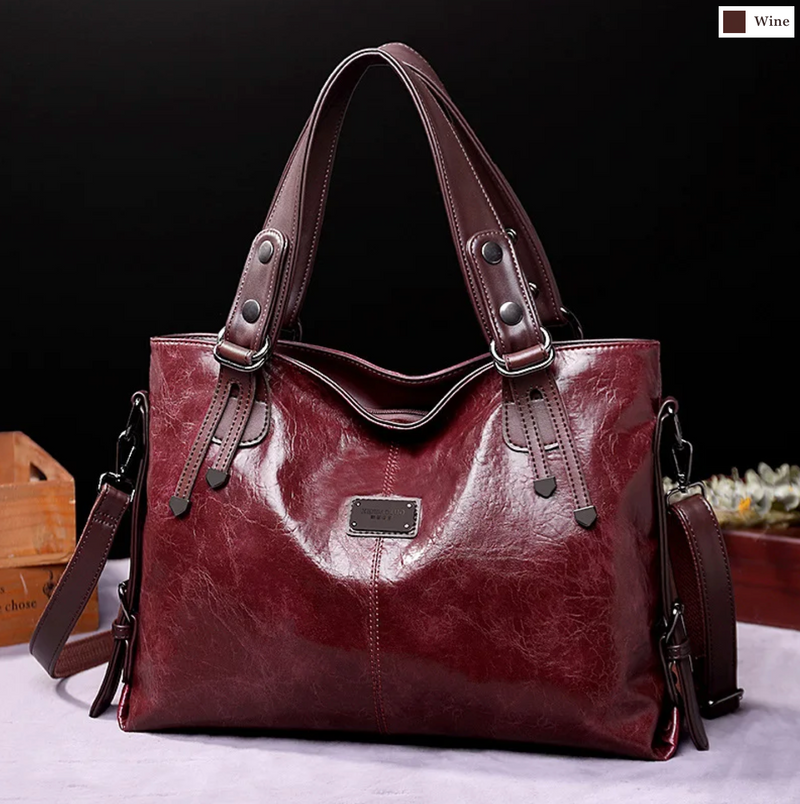 Olivia Rivet Top-Handle Tote - Imagen 3