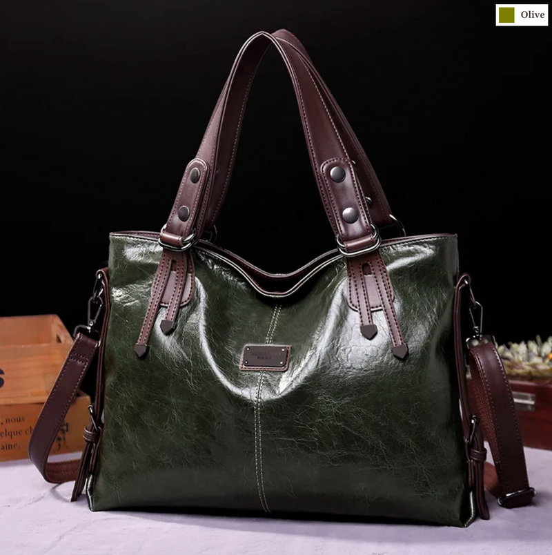 Olivia Rivet Top-Handle Tote - Imagen 4