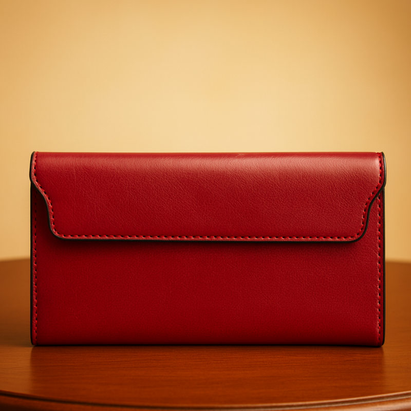 Elle Red Wallet - Imagen 1