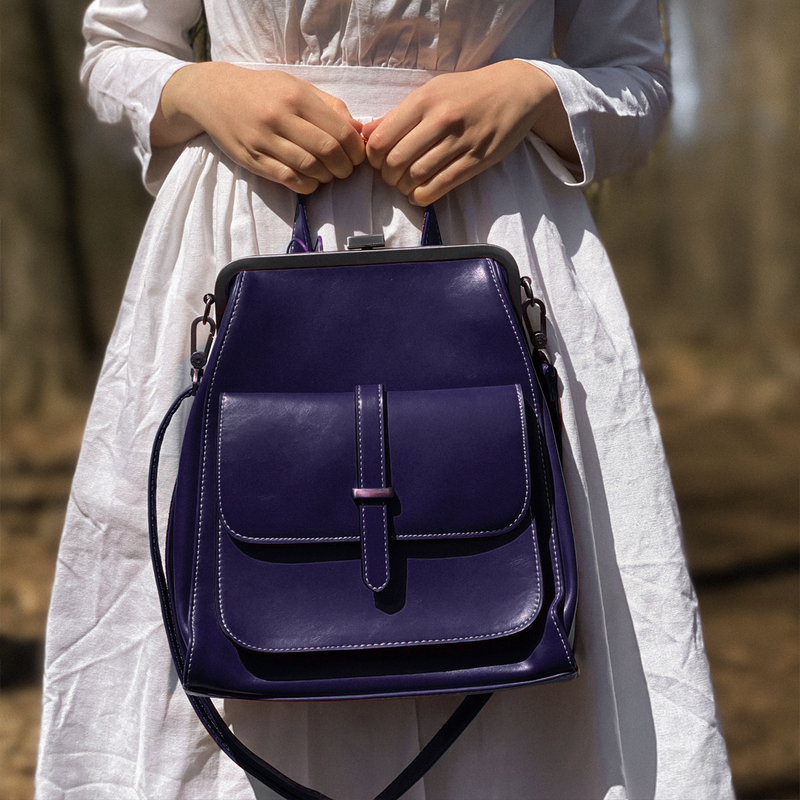 Rhea Frame-Top Backpack - Imagen 30