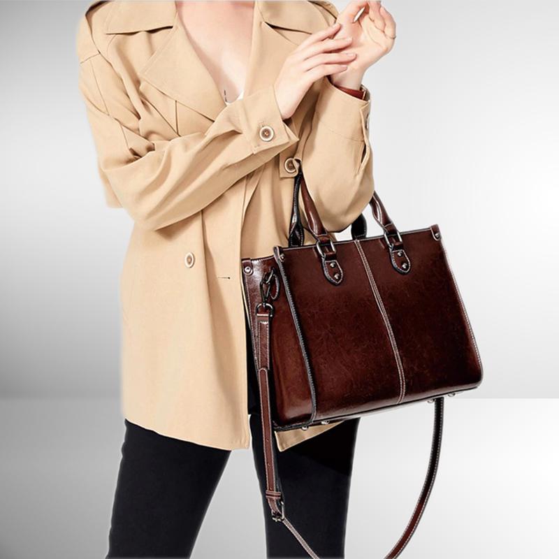 Verona Structured Tote Bag - Imagen 12