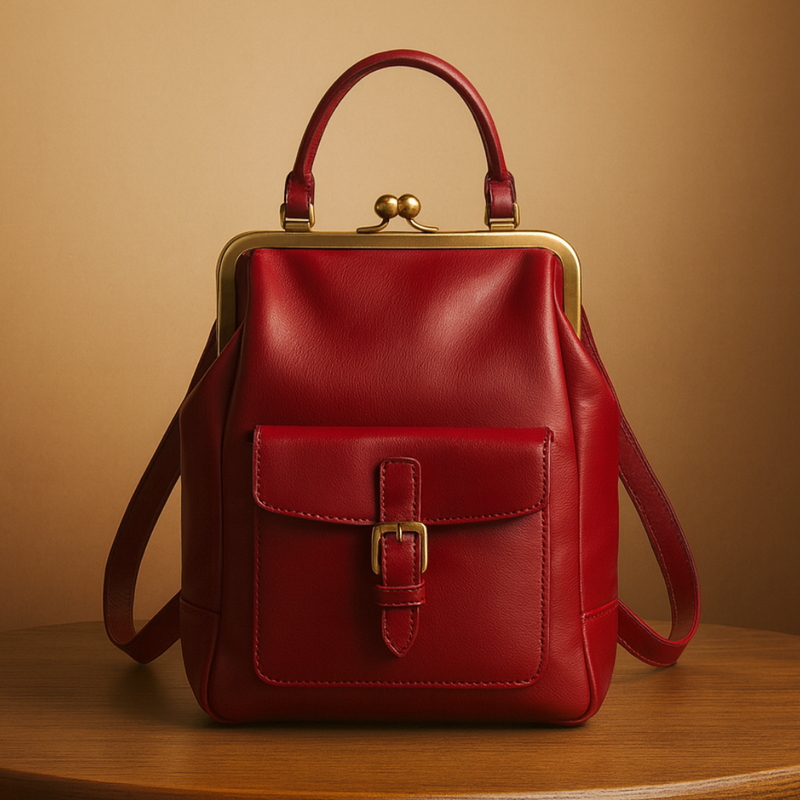 Rhea Frame-Top Backpack - Imagen 1