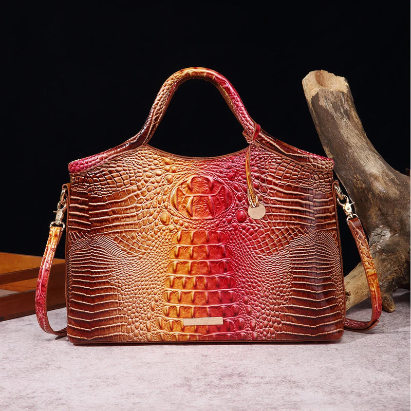 Chroma Leather Handbag - Imagen 12