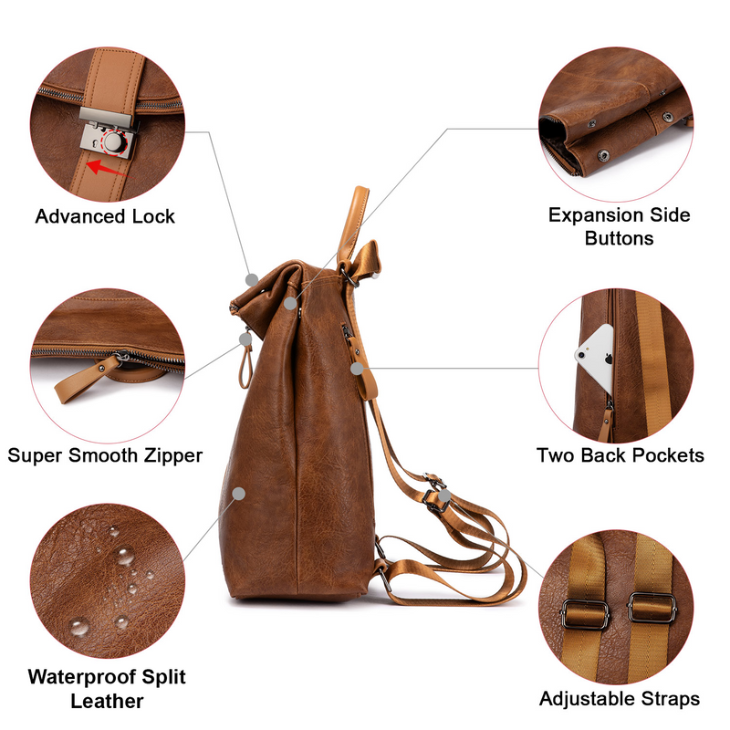 Rowan Two-Tone Backpack - Imagen 3
