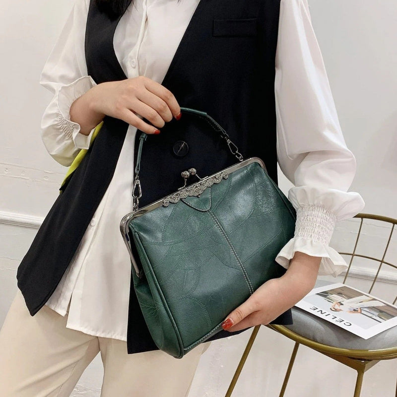 Amelia Frame Top Handle Bag - Imagen 14