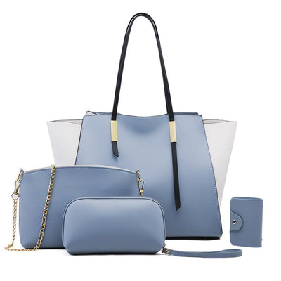 Skye Blue Tote Set