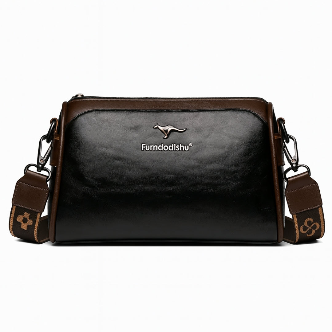 Black Leather Handbag