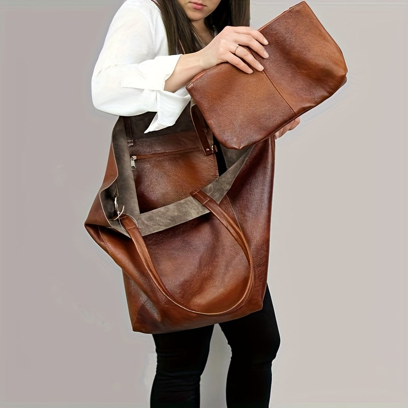 Emery Tote & Pouch Set