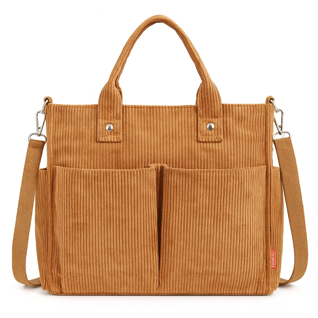 Corduroy Shoulder Bag