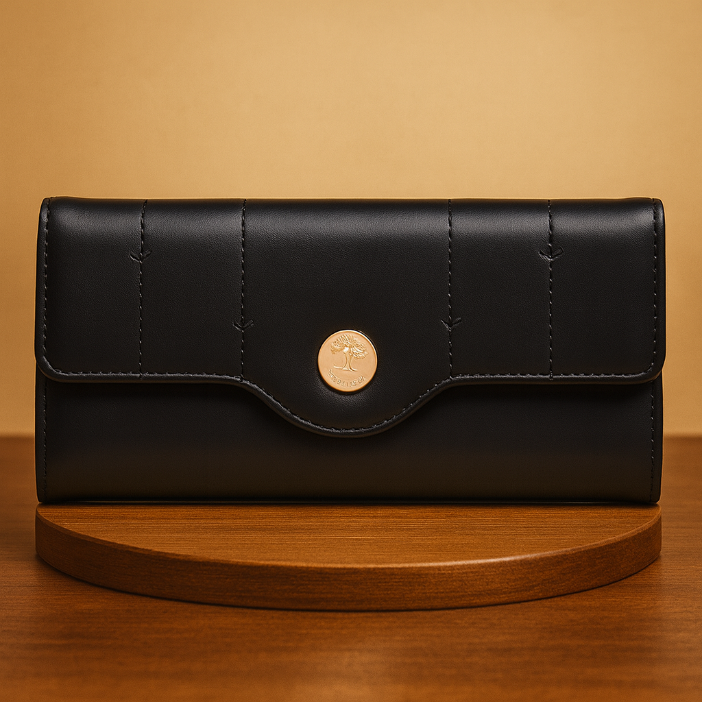 Rowan Emblem Long Wallet