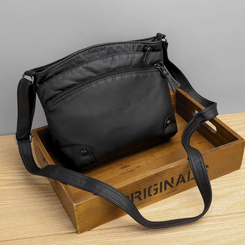 Mila Triple-Zip Crossbody - Imagen 6
