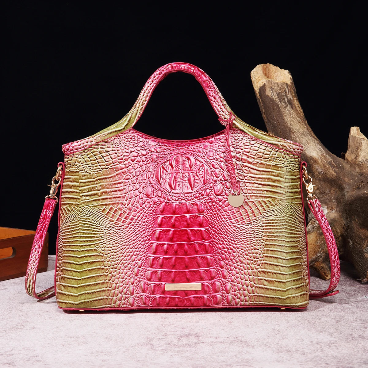 Chroma Leather Handbag