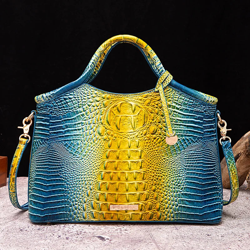 Chroma Leather Handbag - Imagen 9