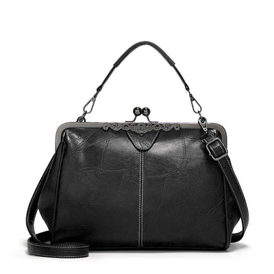 Amelia Frame Top Handle Bag