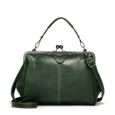 Amelia Frame Top Handle Bag