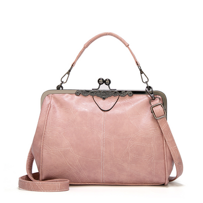 Amelia Frame Top Handle Bag