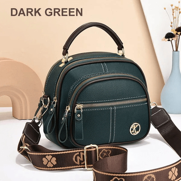 Victoria's Timeless Sophistication | Stylish Leather Bag with Shoulder Strap