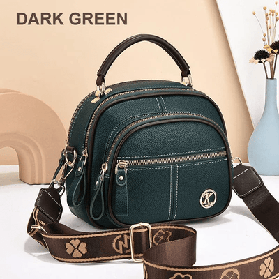 Victoria's Timeless Sophistication | Stylish Leather Bag with Shoulder Strap