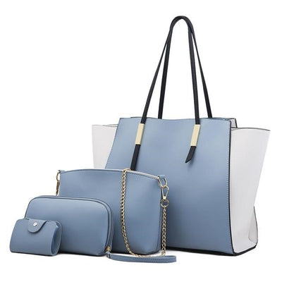Skye Blue Tote Set
