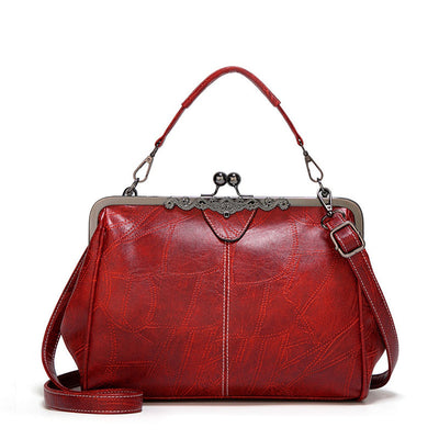Amelia Frame Top Handle Bag